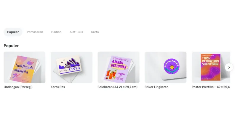 Canva untuk Media Cetak