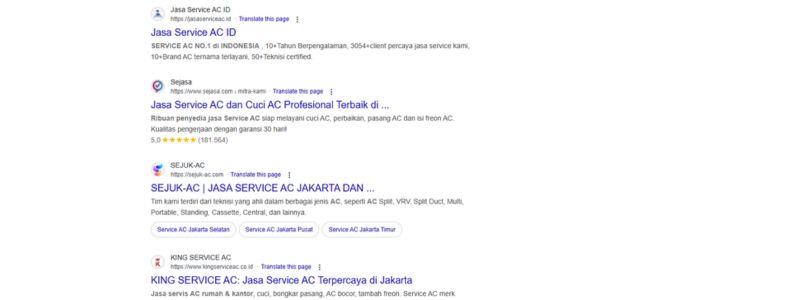 Regular serp